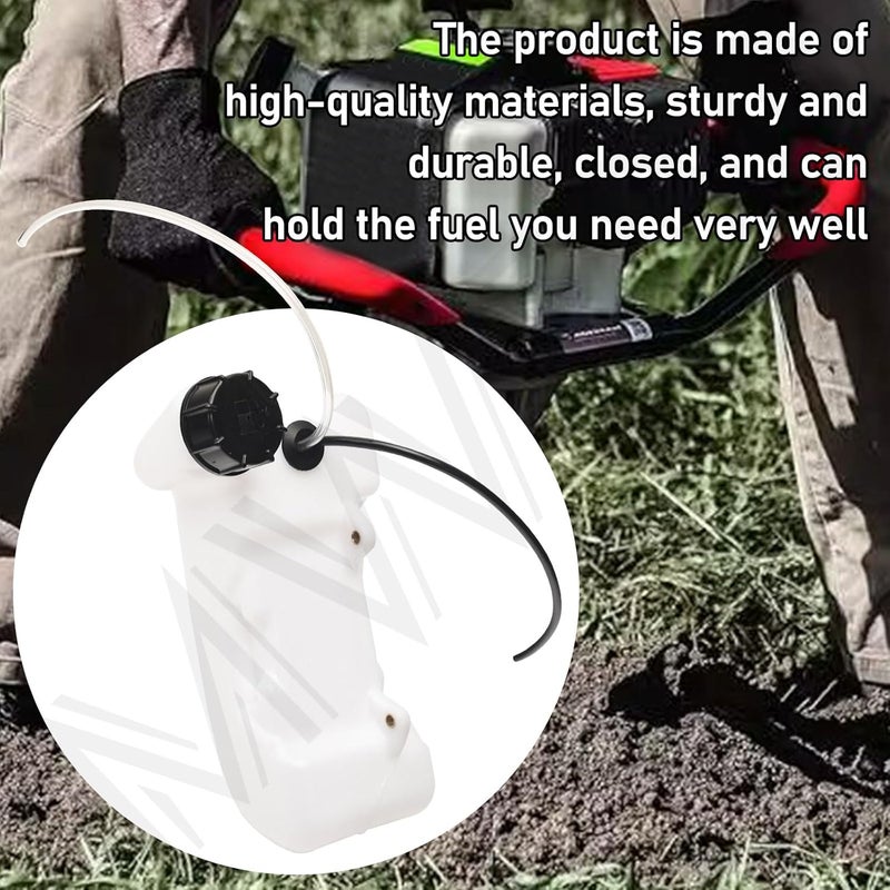 MWEDP Fuel Gas Tank for Earthquake 43cc E43 Earth Auger Powerhead - Fuel tank with gas cap and 2 fuel lines - Image 5